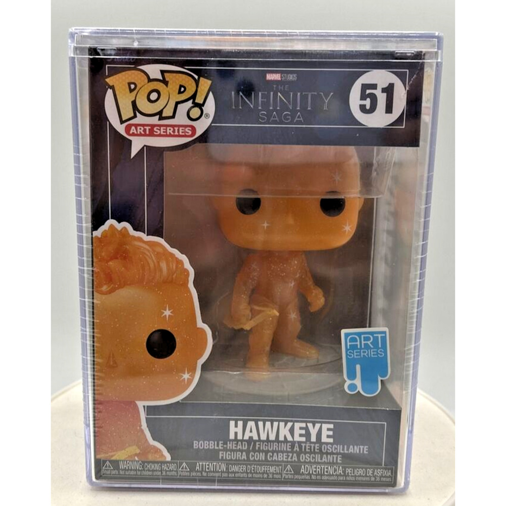 Funko Pop! Marvel Infinity Saga Hawkeye Art Series in Hard Case #51 F8